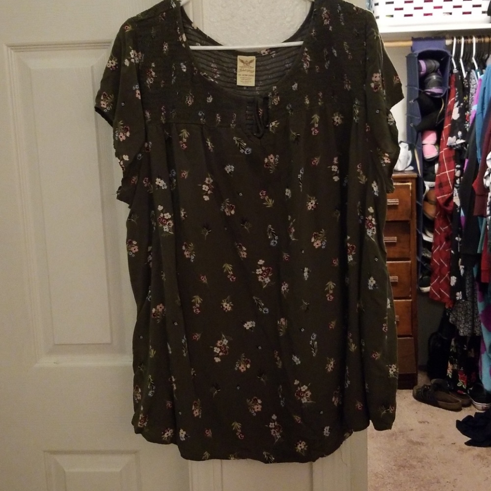 Floral Print Blouse